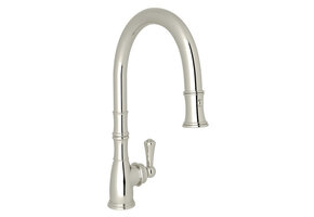 Perrin & Rowe - Georgian Era - Pull Down Polished Nickel - U.4744PN-2