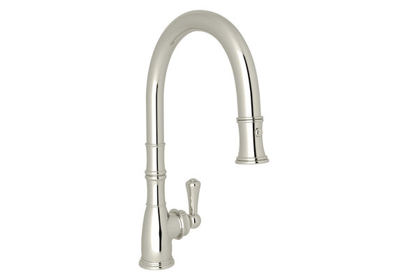 Perrin & Rowe - Georgian Era - Pull Down Polished Nickel - U.4744PN-2