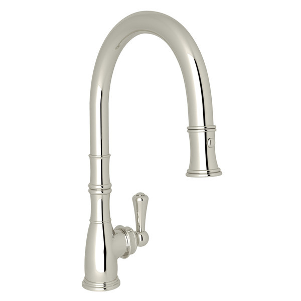 Perrin & Rowe -  Georgian Era - Pull Down Polished Nickel - U.4744PN-2