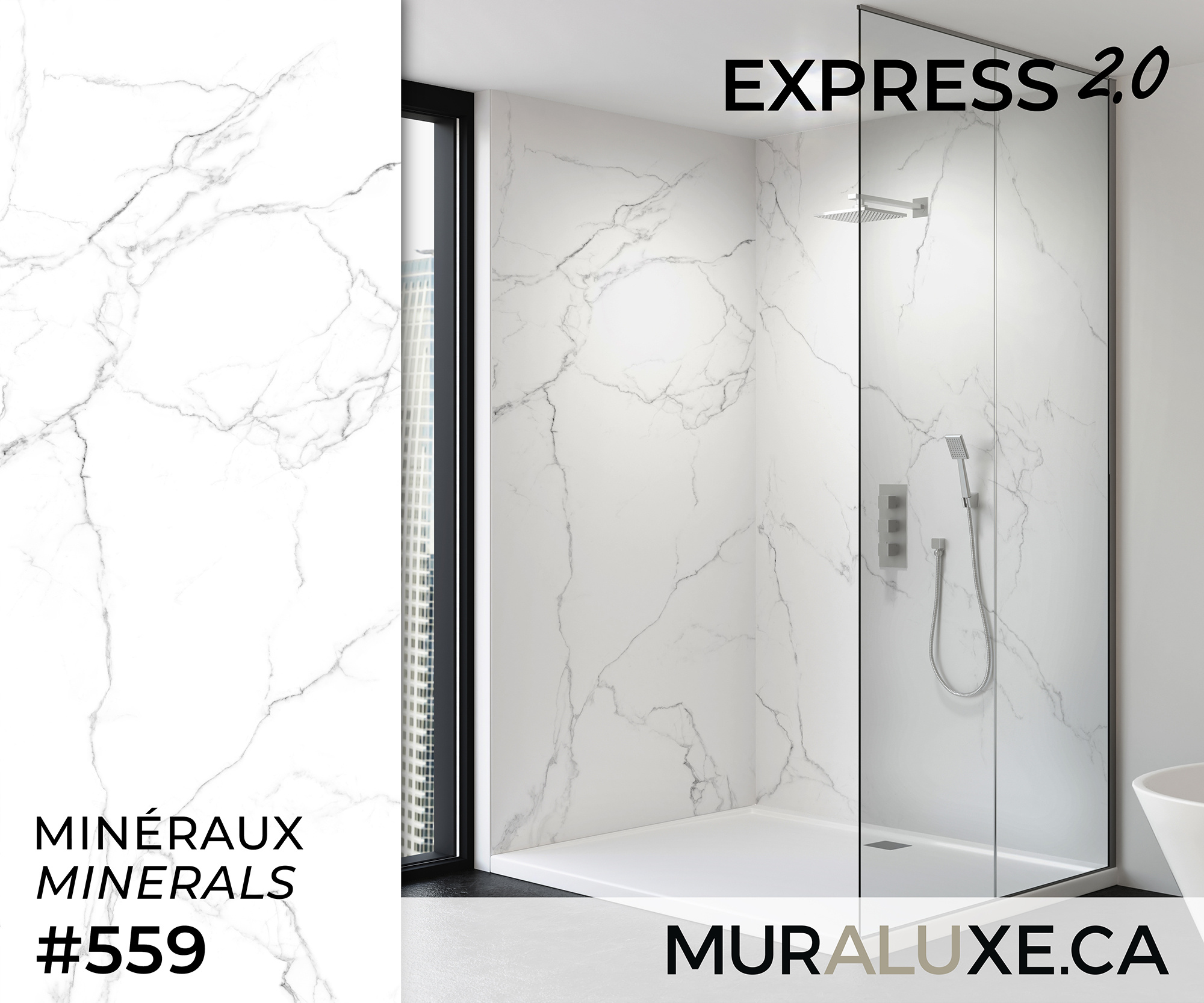 MURALUXE Express 2.0 - Mineral 559 - Wall System -
