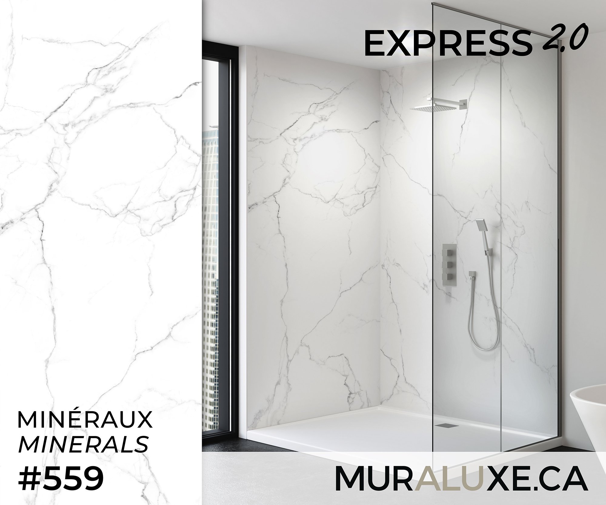 MURALUXE Express 2.0 - Mineral 559 - Wall System -