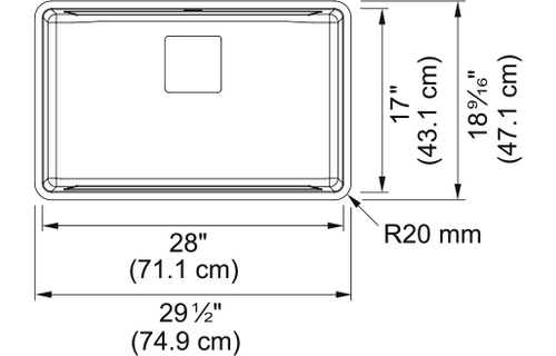 FRANKE - PESCARA UM 18GA SS SGL 33CAB - Bottom Grid & Shelf