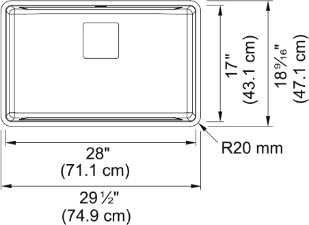 FRANKE - PESCARA UM 18GA SS SGL 33CAB - Bottom Grid & Shelf