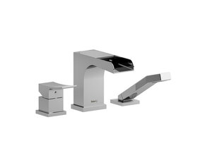 Riobel - Zendo - 3-Piece Deckmount Tub Filler - Open Flume