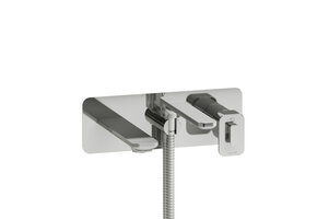 Riobel - Equinox - Wall-mount Tub Filler - EQ21 Chrome