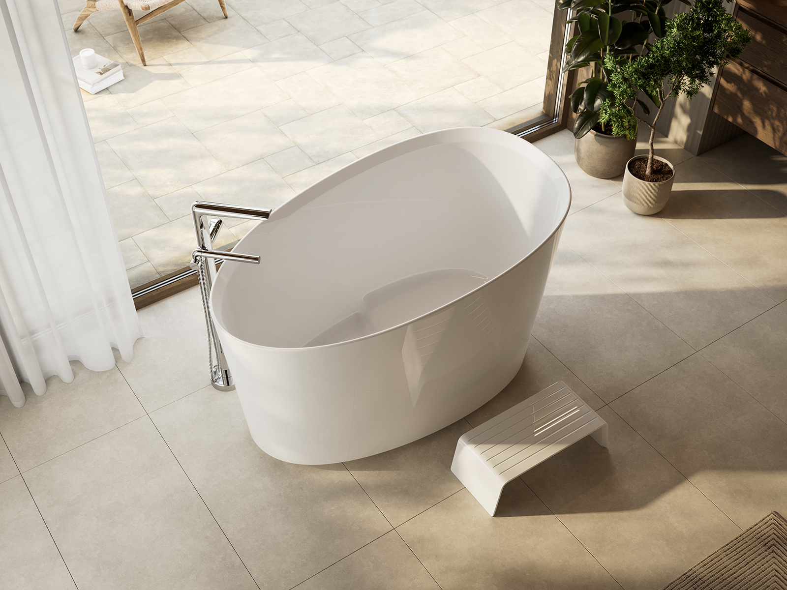 V&A - Kerid Japanese Soaker Tub