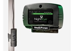 Liberty Pumps - Alarm, NightEye® wireless enabled Indoor, compact snap-on float, 10' cord - ALM-P1-EYE