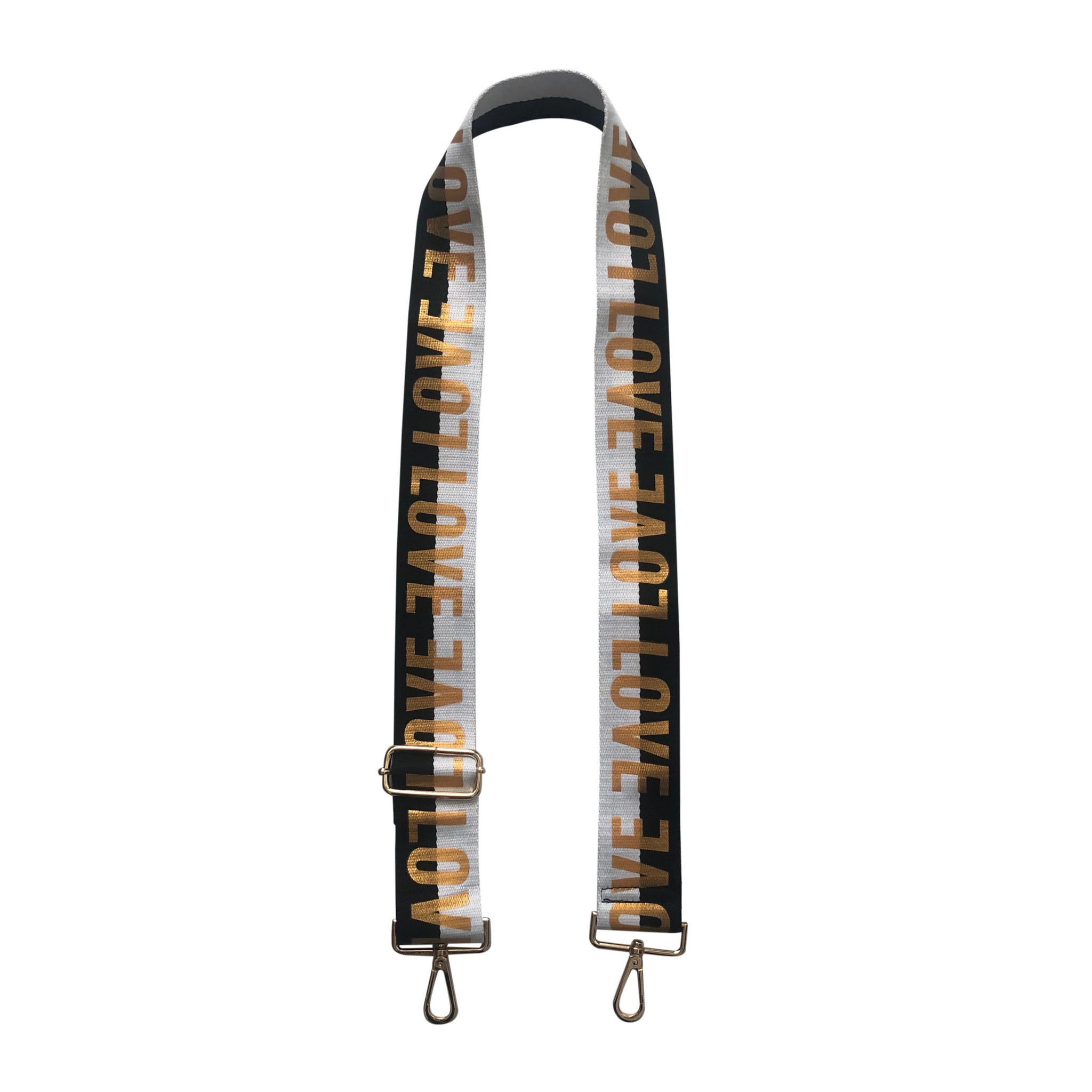 striped bag strap