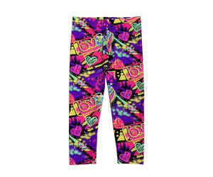 purple infant leggings