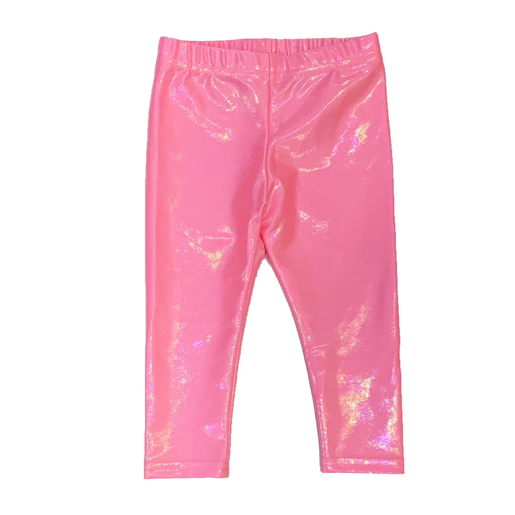 Dori Bubblegum Pink Infant Lame Legging