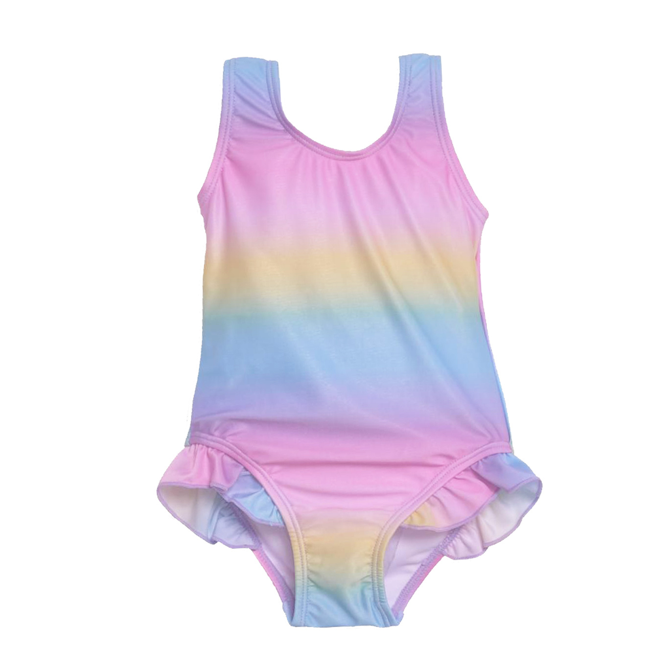 pastel tie dye swimsuit