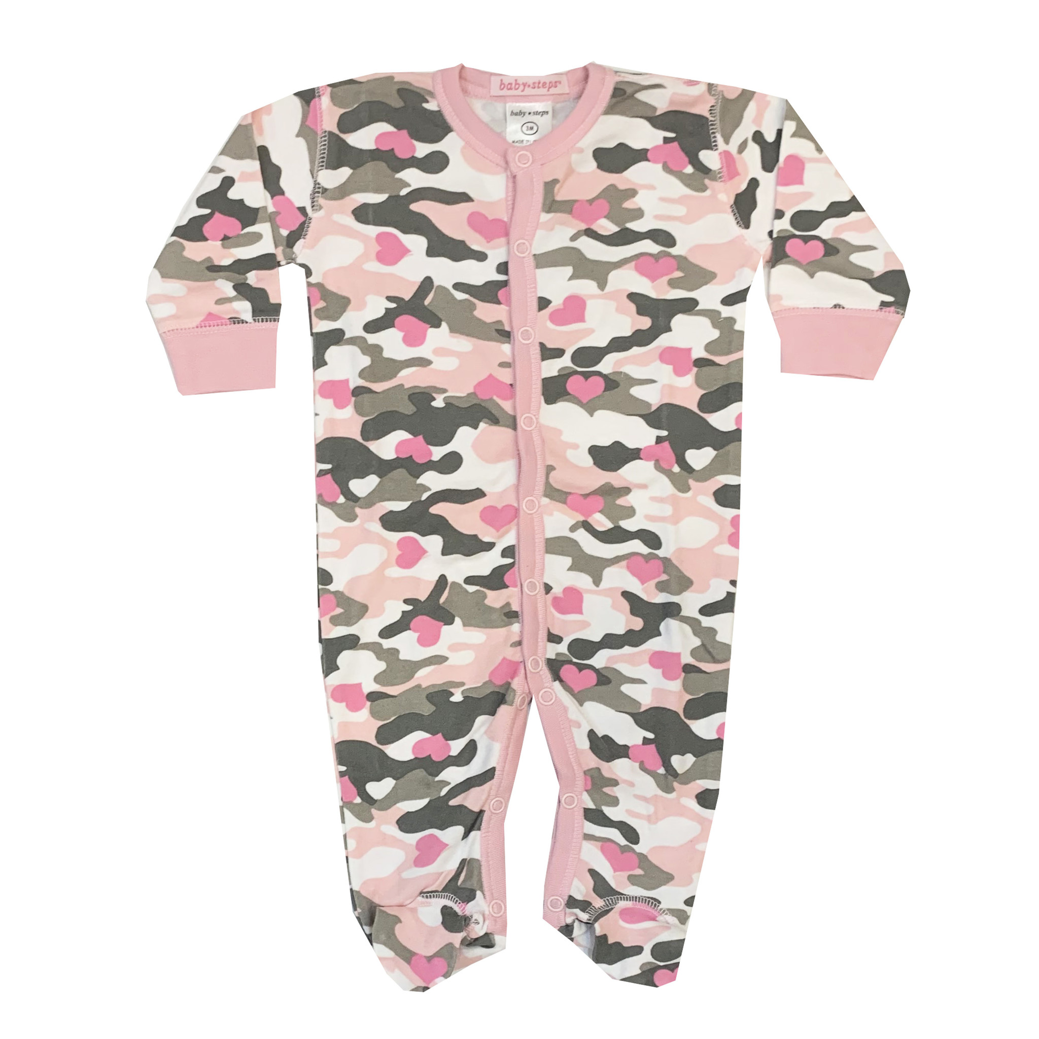 baby pink camouflage clothing