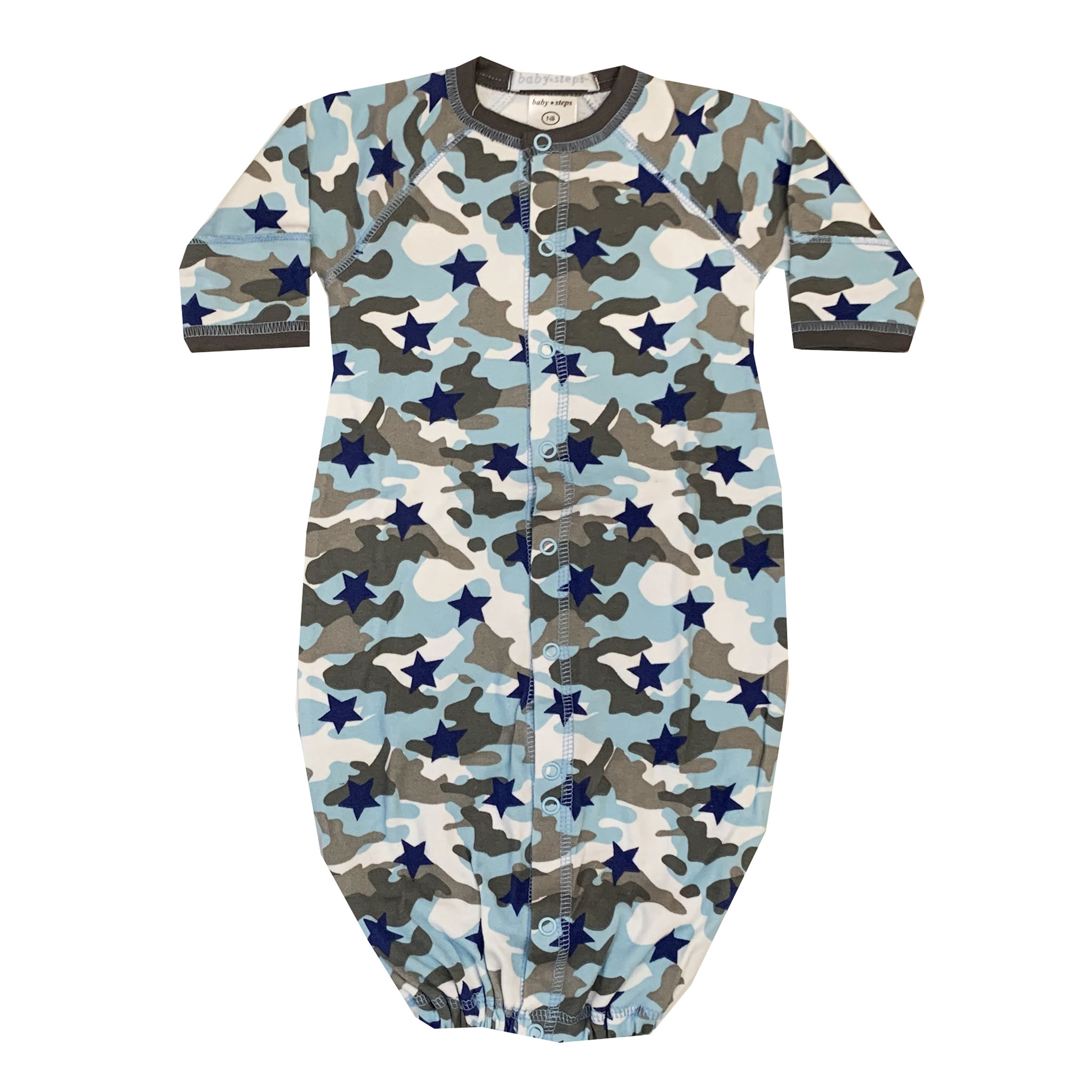camo baby gown