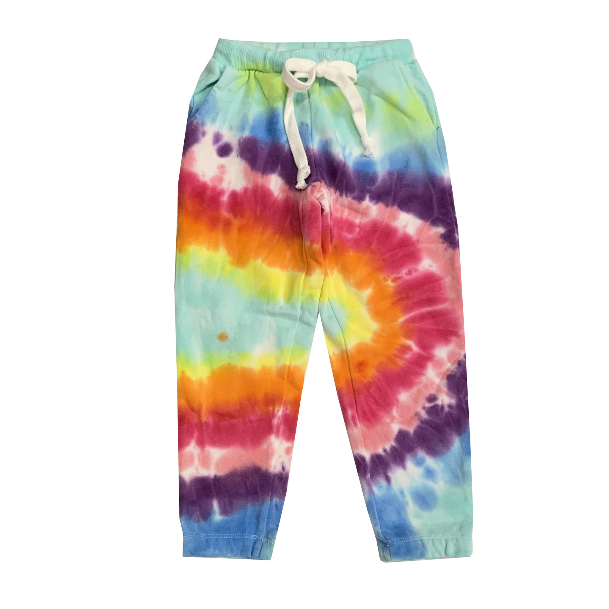 rainbow tie dye sweatpants