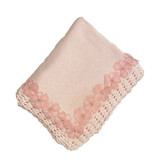 Gita Sheer Flower Blanket