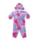 Baby Steps Pink/Purple Tie Dye 3pc Set