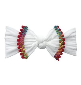 Baby Bling White Cinco Headband