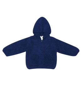 Angel Dear Navy Chenille Jacket