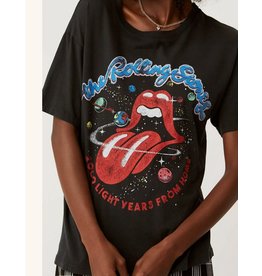 Daydreamer Black Rolling Stones Galaxy Tee