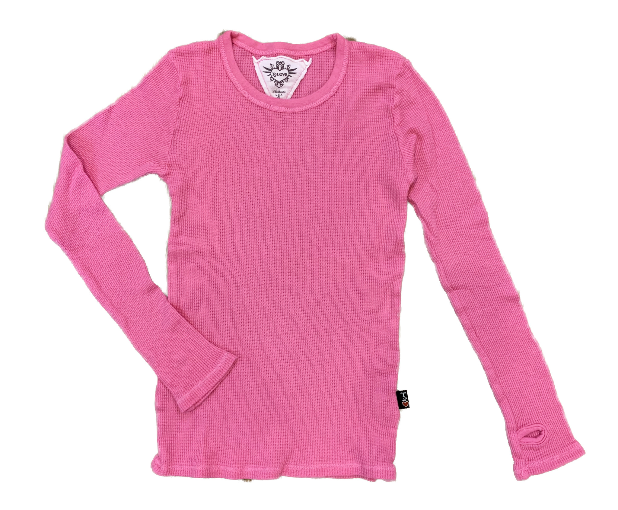 pink thermal top