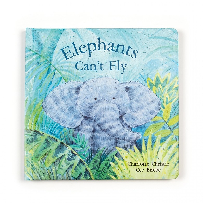 Jellycat Elephants Can't Fly Story Book