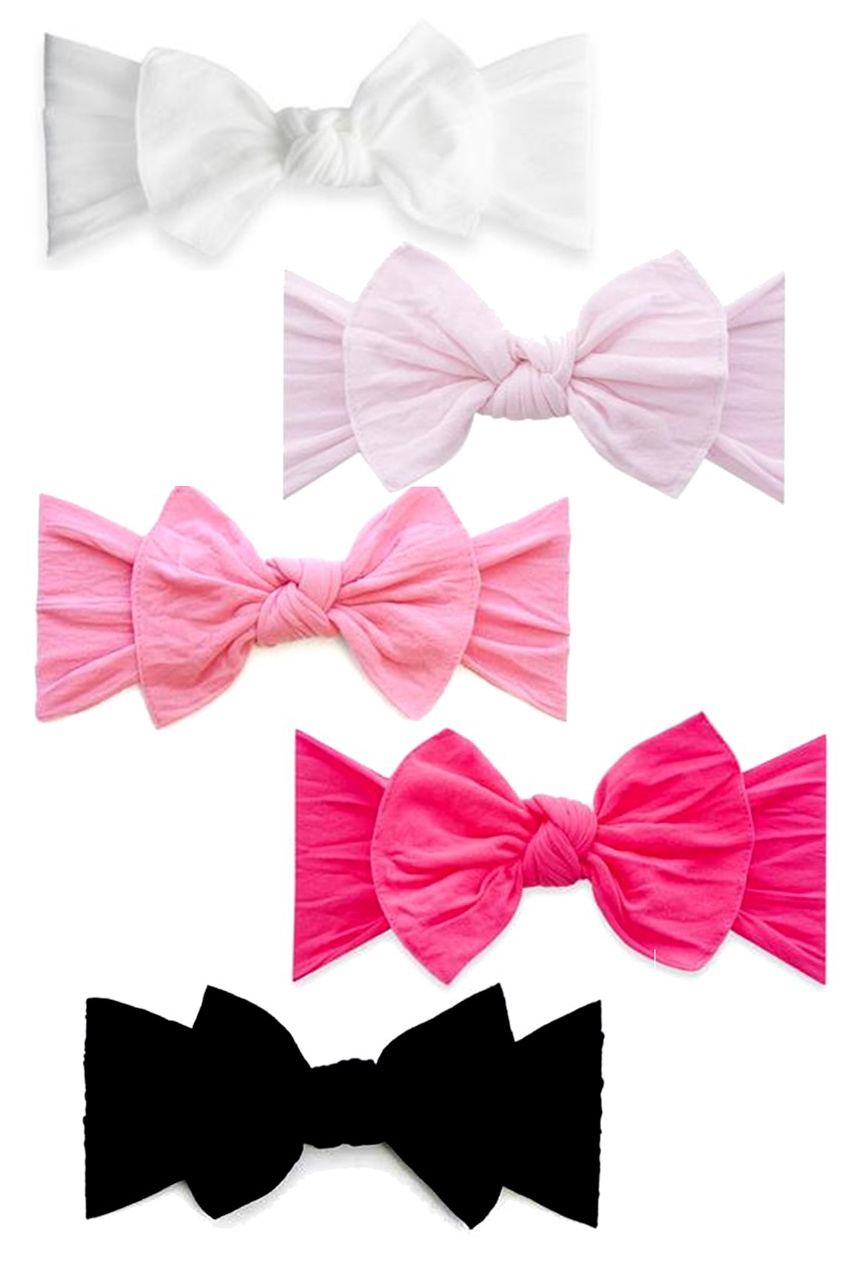 Baby Bling Solid Knot Headband  6 colors