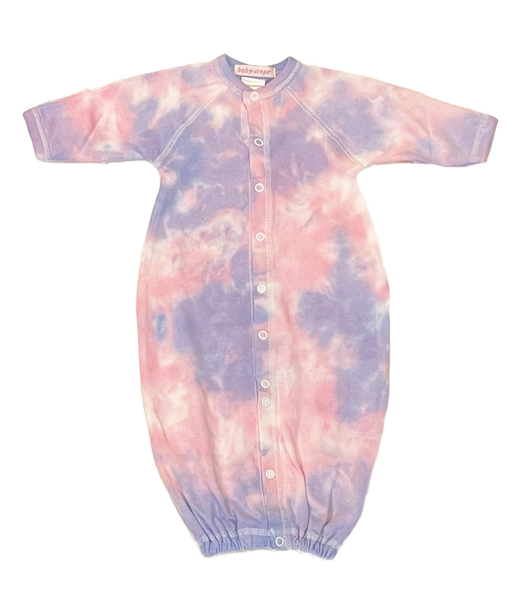 Baby Steps Light Pink/Lilac TD Converter Gown NB
