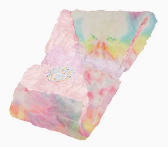 Baby Jar Pastel Rainbow TD Reversible Blanket