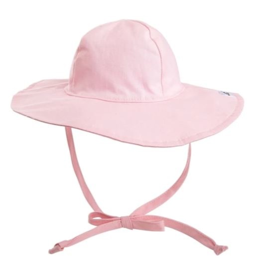 Pale pink floppy hat Clearance