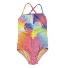 Cruz Ombre Heart Swimsuit