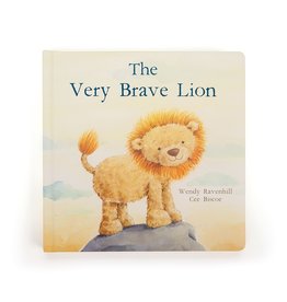 Jellycat The Very Brave Lion Story Book