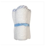 Check Trim 3pk Washcloth Set - 3 Colors