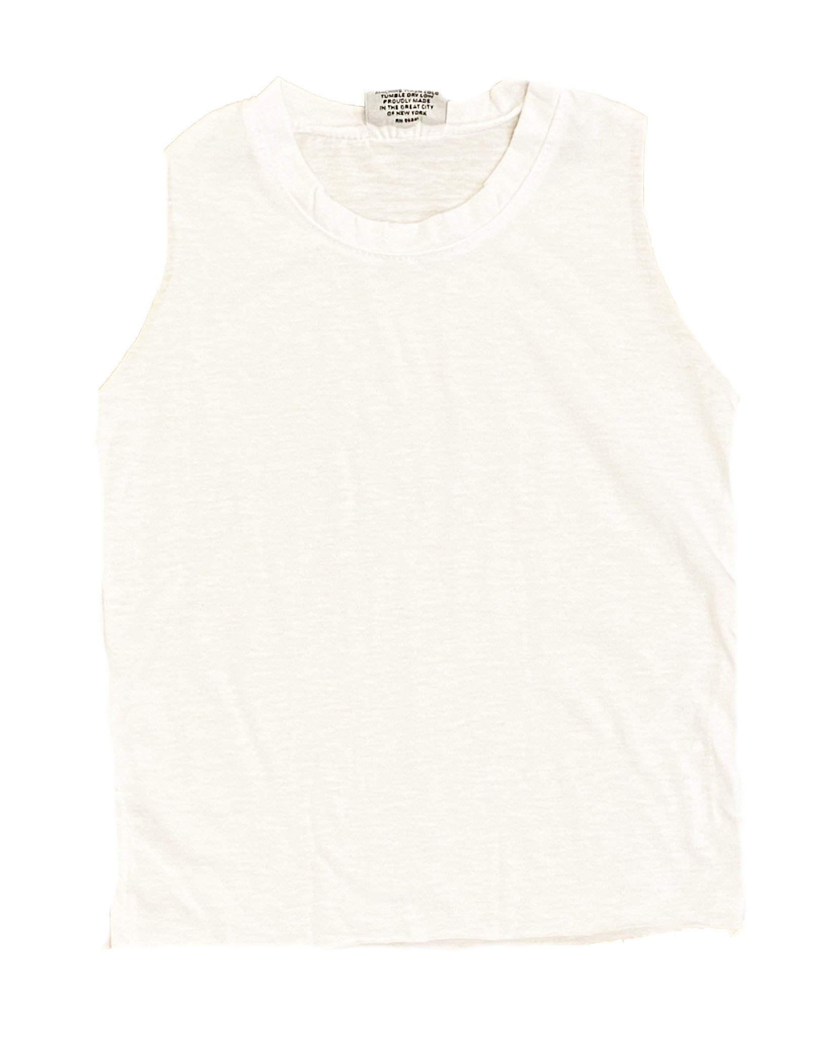 Firehouse White Tank Top