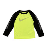 Nike Flo Yellow/ Blk Respect LS Tee