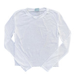 Firehouse Solid White LS Tee