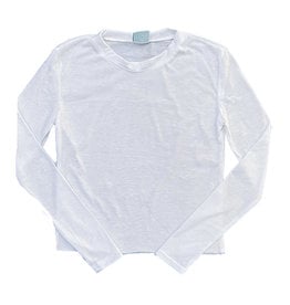 Firehouse Solid White LS Tee