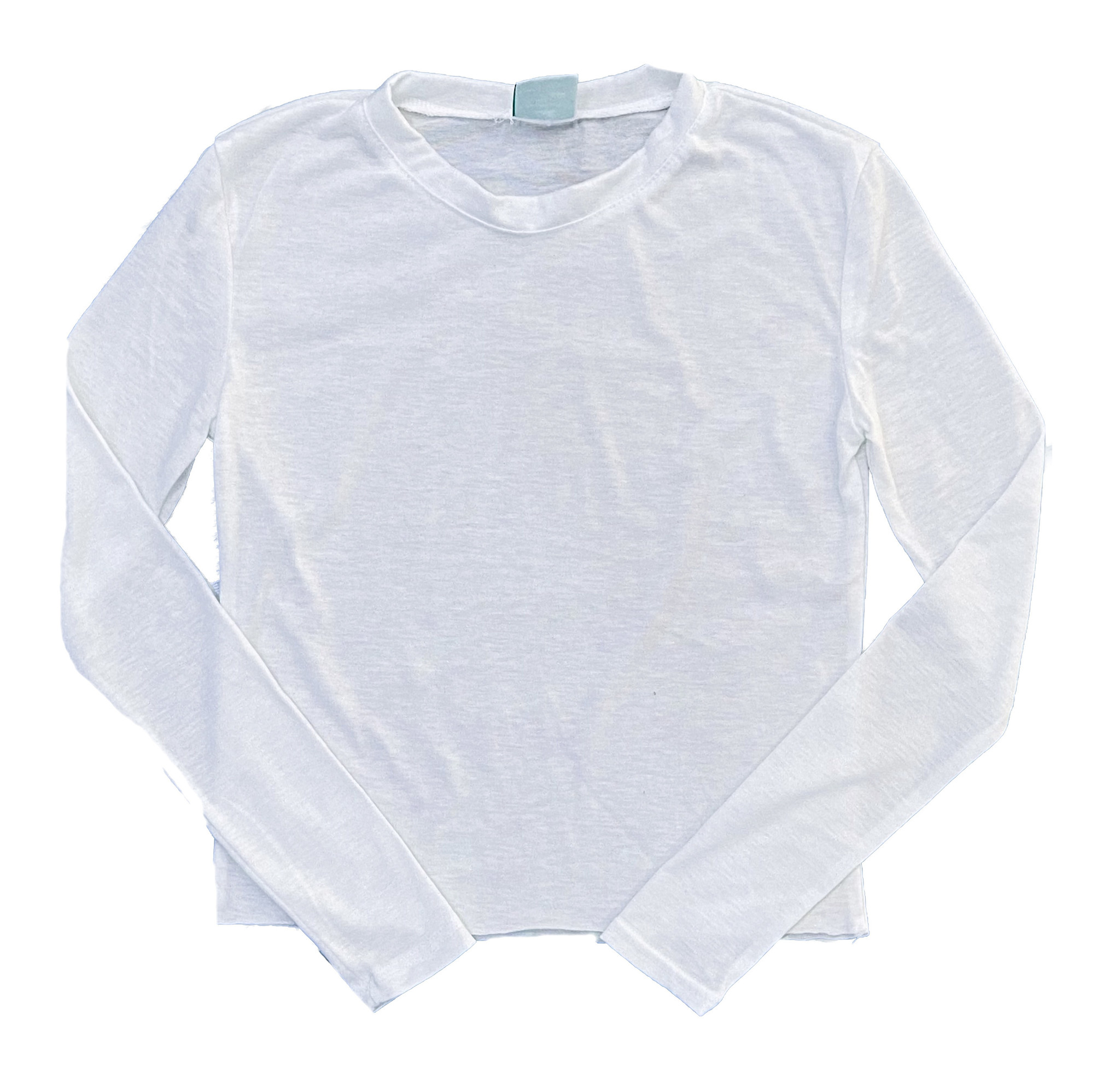 Firehouse Solid White LS Tee