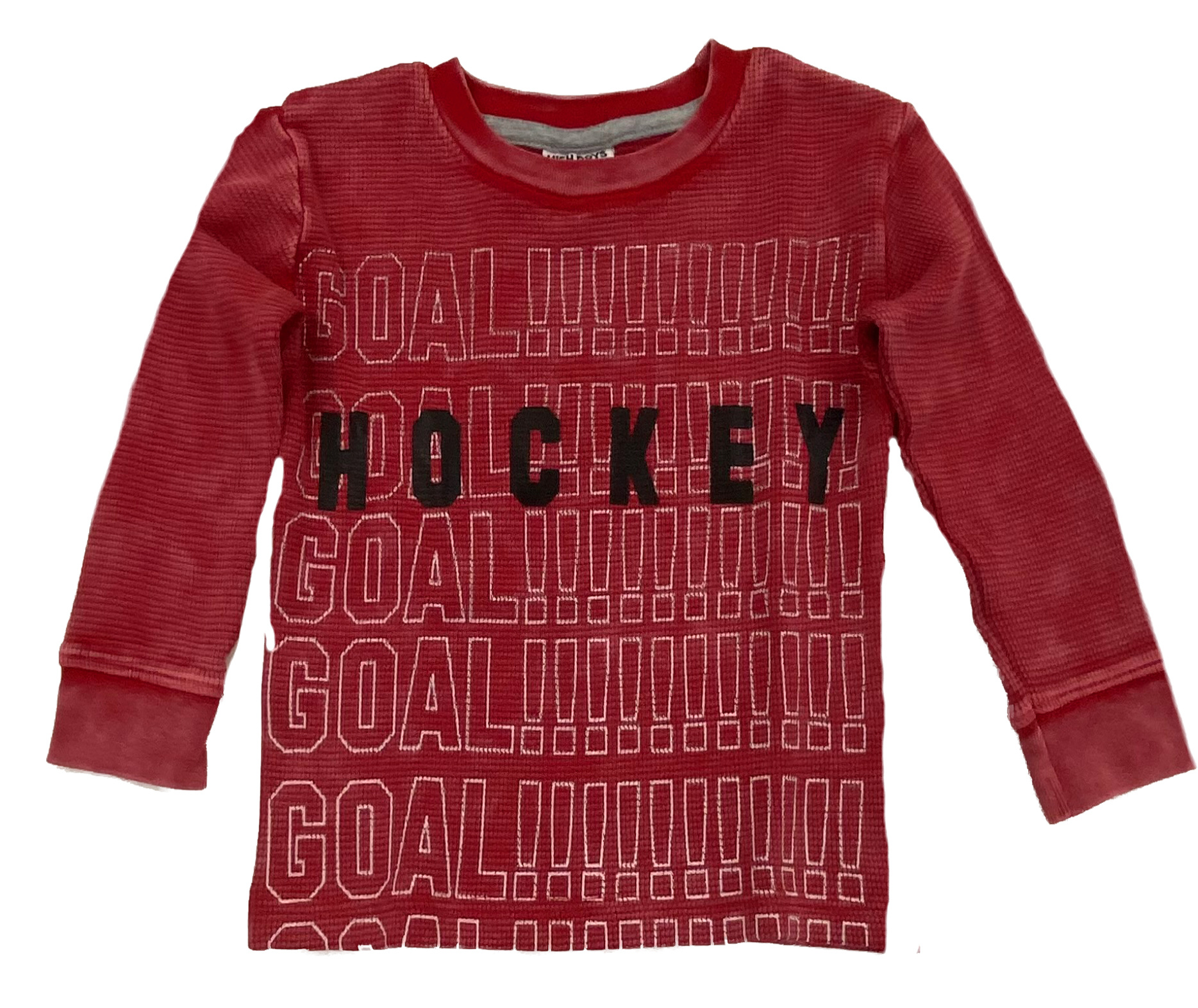 Mish Red Hockey Thermal Top