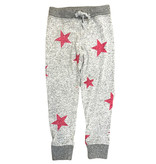 T2Love Grey/Pink Stars Knit Jogger