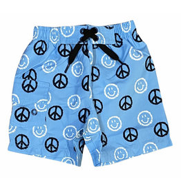 Mish Happy Peace Blue Infant Swimsuit