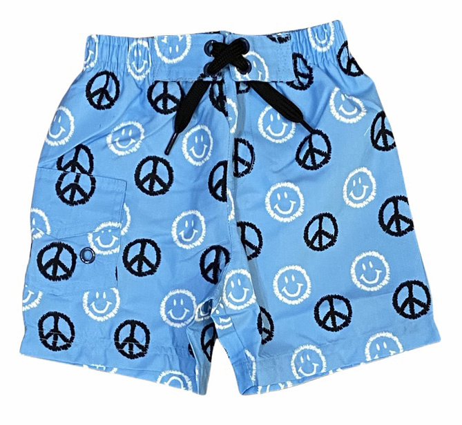 Mish Happy Peace Blue Swimsuit
