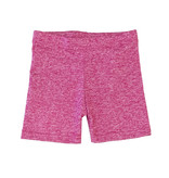 Dori Creations Pink/White Heathered Bike Shorts