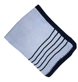 Gita Denim Striped Blanket