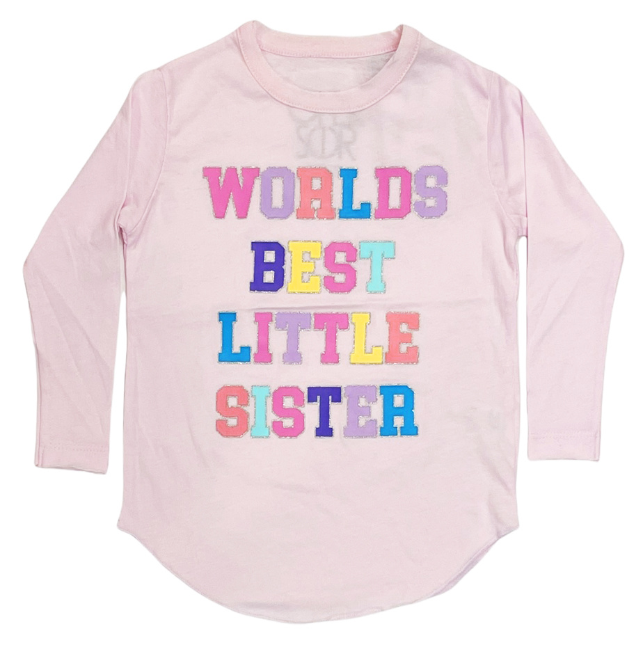 Chaser Pink Little Sister LS Top