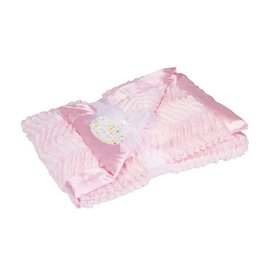 Baby Jar Dreamy Luxe Pink Blanket