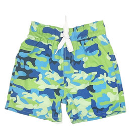 Wes and Willy Lime Camo Infant Swimsuit