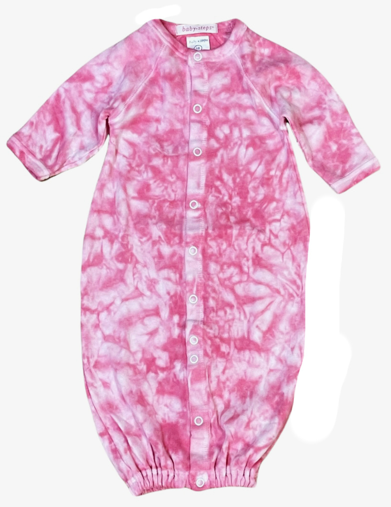 Baby Steps Pink Crush Converter Gown NB