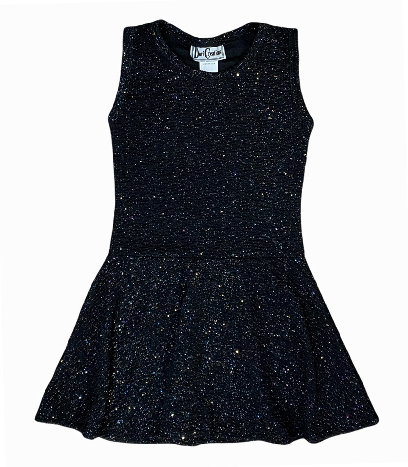 Dori Black Multi Glitter Dress