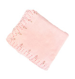 Gita Pink Rosettes Blanket
