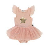 Petite Hailey Frill Sparkle Tutu Onesie